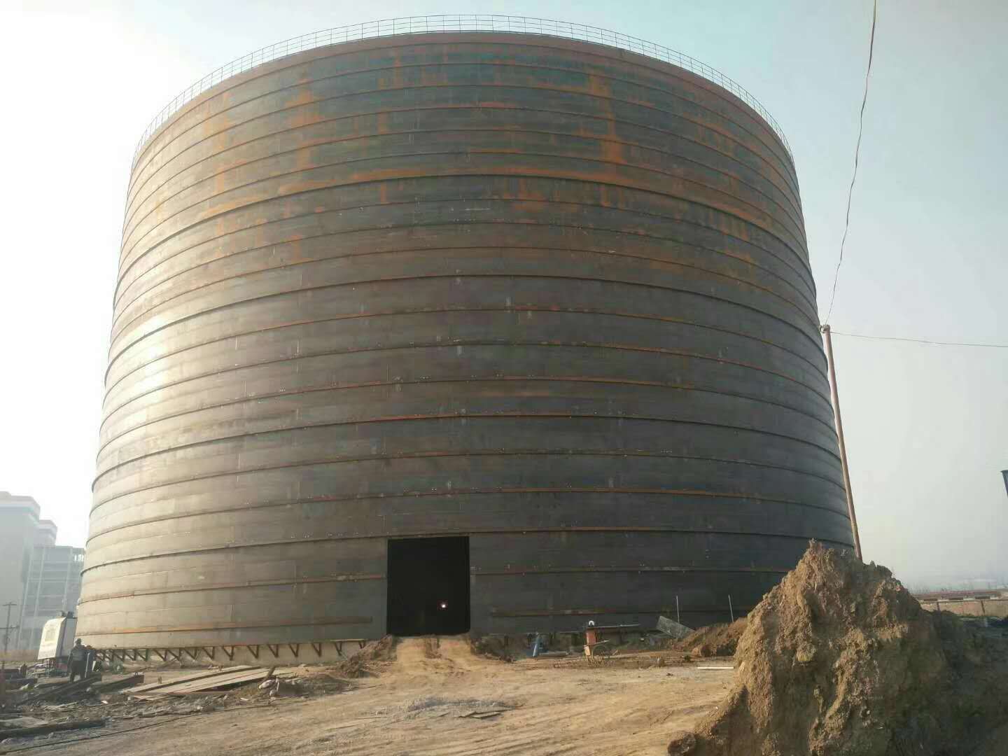 海丰承建大型钢板库的好处及原理